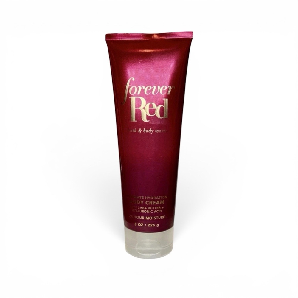 Bath & Body Works Forever Red Body Cream 8 Oz Retired Fragrance New